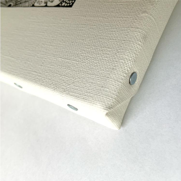 アルファベットアート “B”｜モノクロ手描きデザイン｜A4（高品質紙・キャンバス・アクリル） | 11枚目