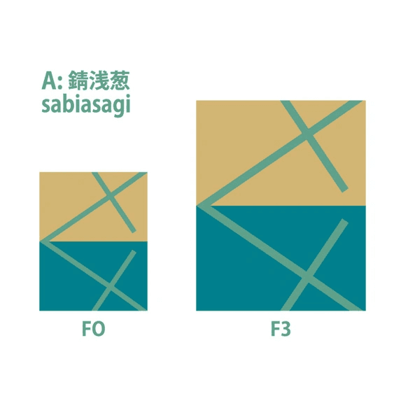 不思議な色たち（相互作用による錯視）: 04 ／ オリジナルアート（デジタル）／キャンバスプリント(F0・F3) | 4枚目