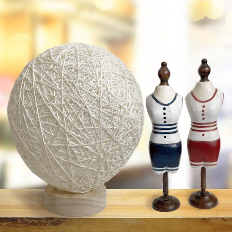 環灯(たまきとう) orb yarn lamp ／ 卯の花(うのはな)：Prism Cocoon | 10枚目