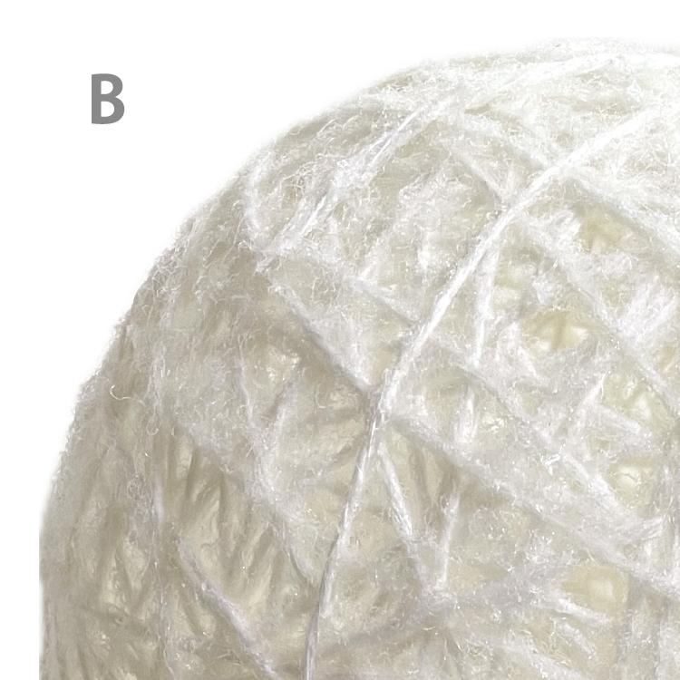環灯(たまきとう） orb yarn lamp ／ 白繭(はくけん)：Vibgyor Cocoon | 10枚目