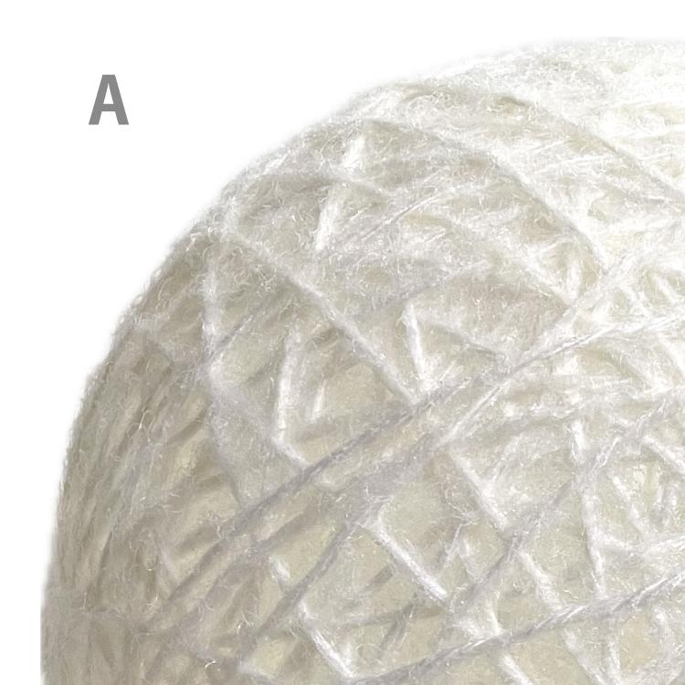 環灯(たまきとう） orb yarn lamp ／ 白繭(はくけん)：Vibgyor Cocoon | 6枚目